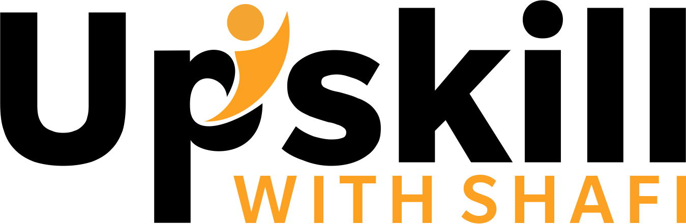 upskill logo black & yellow